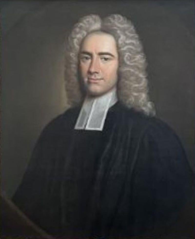 Porträtgemälde eines Klerus Pieter Van Bleeck aus dem 18. Jahrhundert ( Follower) – Painting von Pieter Van Bleeck (follower) 