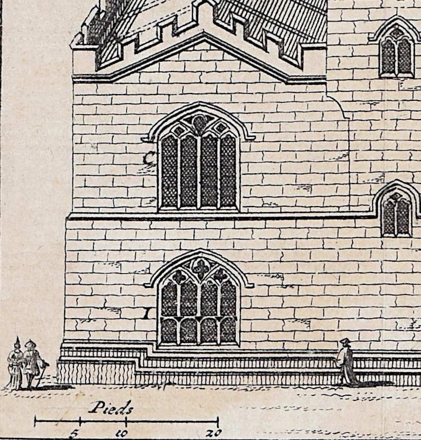Library View, Cambridge engraving Pieter van der Aa after David Loggan For Sale 2