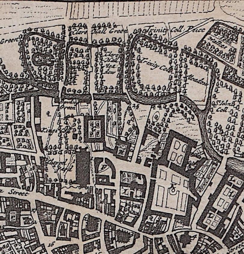 Pieter van der Aa (1659 - 1733), after David Loggan (1634 - 1692)
Map of Cambridge
Engraving
12 x 16 cm

An eighteenth-century view of Cambridge, engraved by Pieter van der Aa after David Loggan, the noted engraver, draughtsman, and painter.

Pieter
