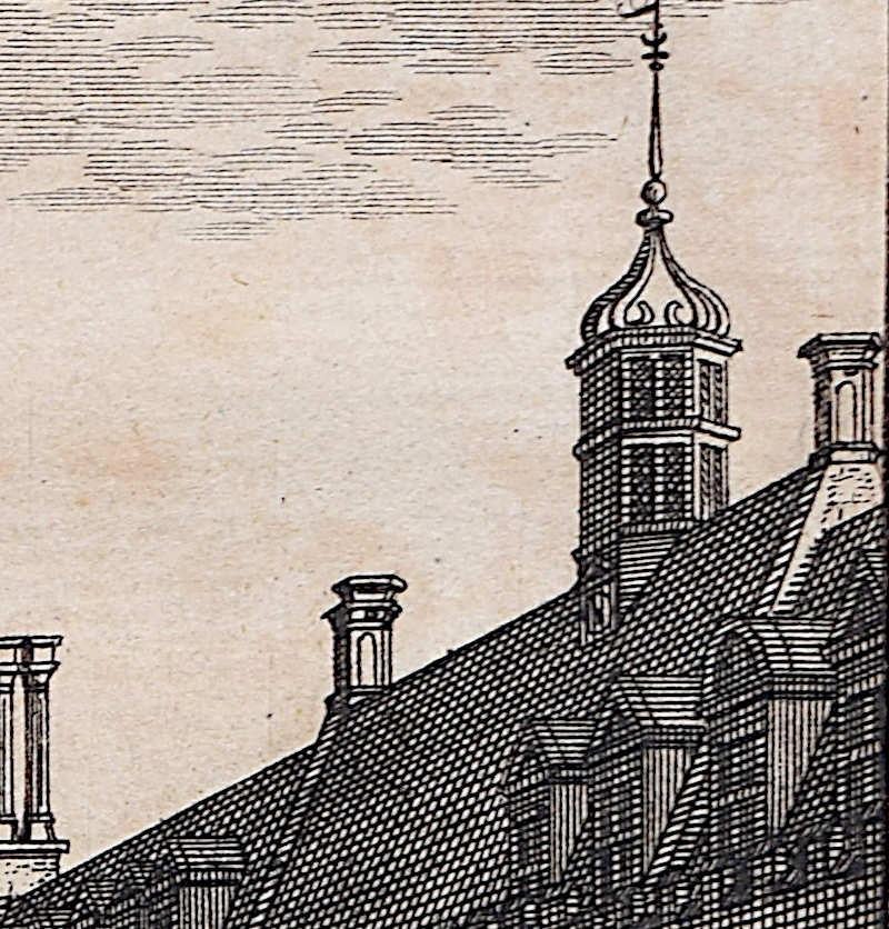 Pieter van der Aa (1659 - 1733), nach David Loggan (1634 - 1692)
Peterhouse College, Cambridge
Gravur
12 x 16 cm

Eine Ansicht des Peterhouse College in Cambridge aus dem 18. Jahrhundert, gestochen von Pieter van der Aa nach David Loggan, dem