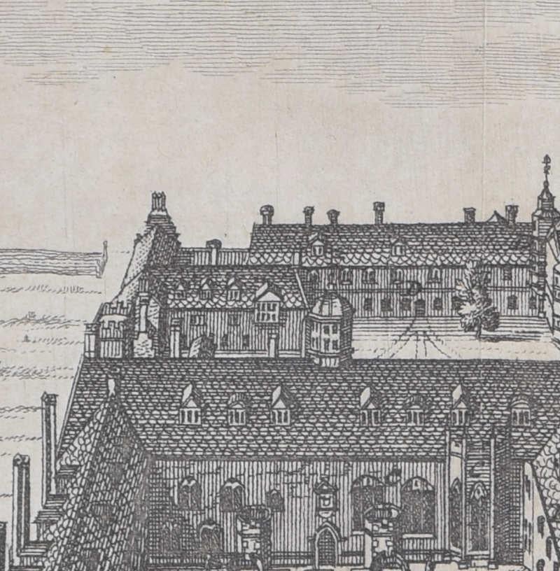 Pieter van der Aa (1659 - 1733), after David Loggan (1634 - 1692)
Queens' College, Cambridge
Engraving
12 x 16 cm

An eighteenth-century view of Queens' College, Cambridge, engraved by Pieter van der Aa after David Loggan, the noted engraver,