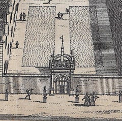 Sidney Sussex, Cambridge engraving Pieter van der Aa after David Loggan