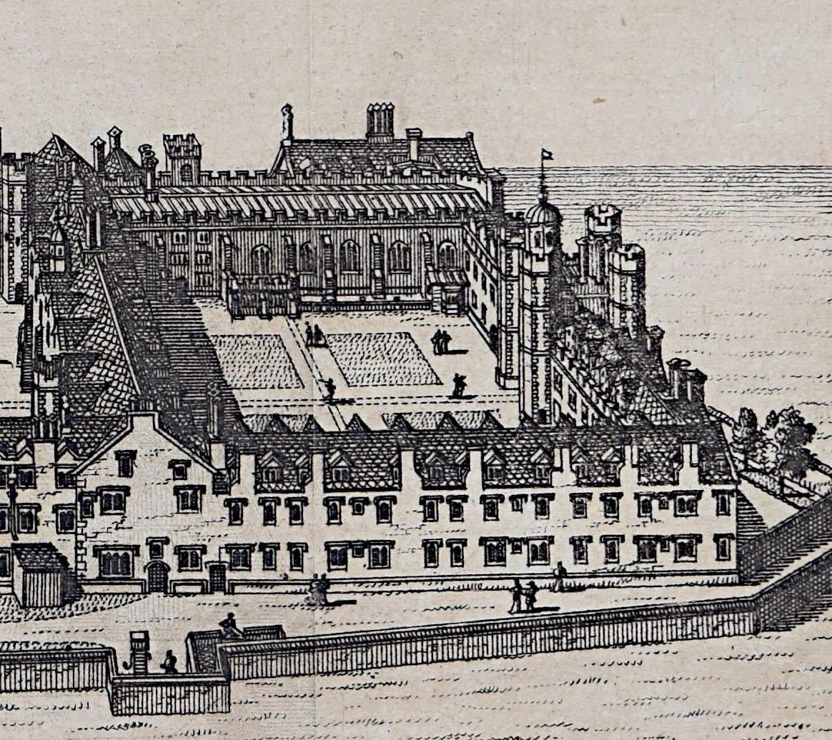 St John's College, Cambridge Kupferstich Pieter Van Der Aa nach David Loggan ii im Angebot 4