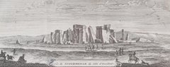 Stonehenge, Great Britain engraving by Pieter van der Aa, after David Loggan