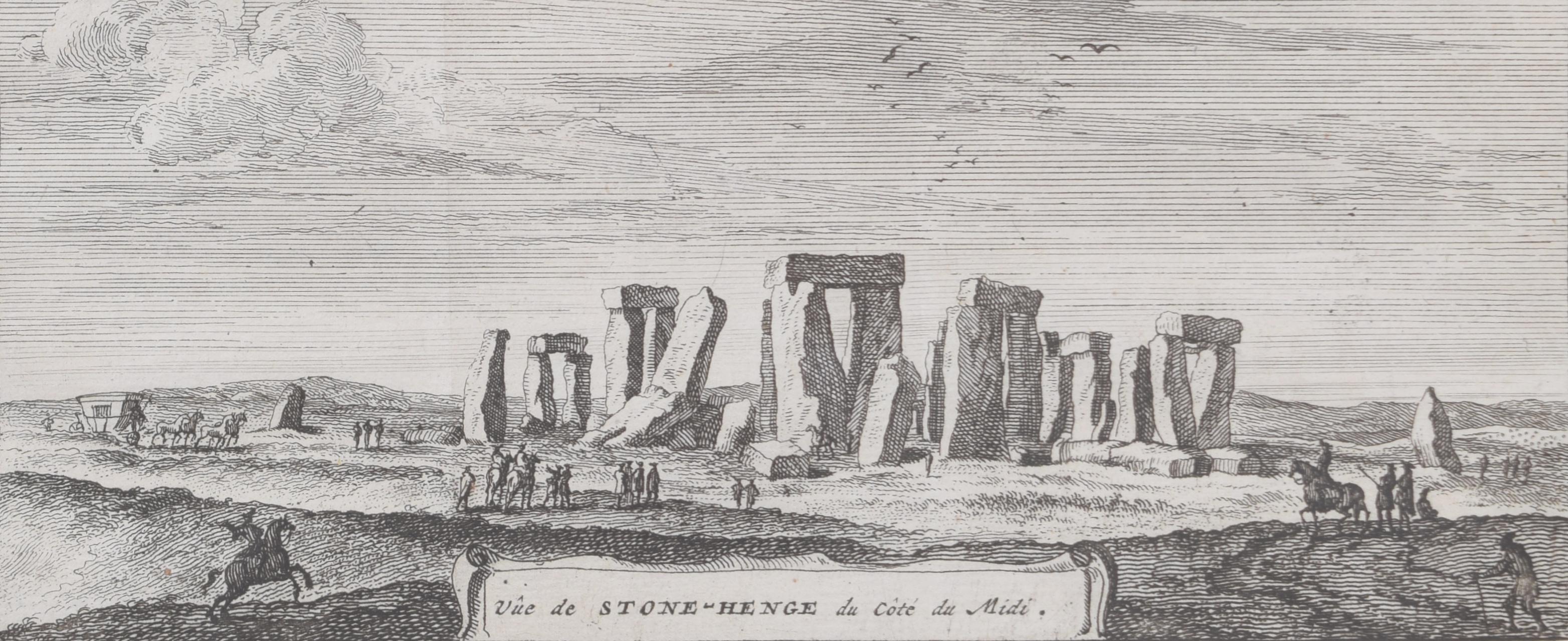 Stonehenge, Great Britain engraving by Pieter van der Aa, after David Loggan For Sale 1