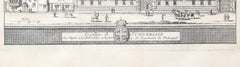 University College, Oxford engraving by Pieter van der Aa after David Loggan