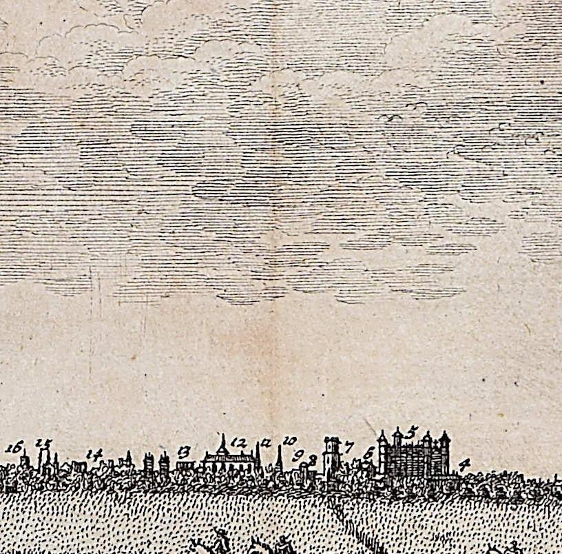 View of Cambridge, engraving Pieter van der Aa after David Loggan For Sale 2