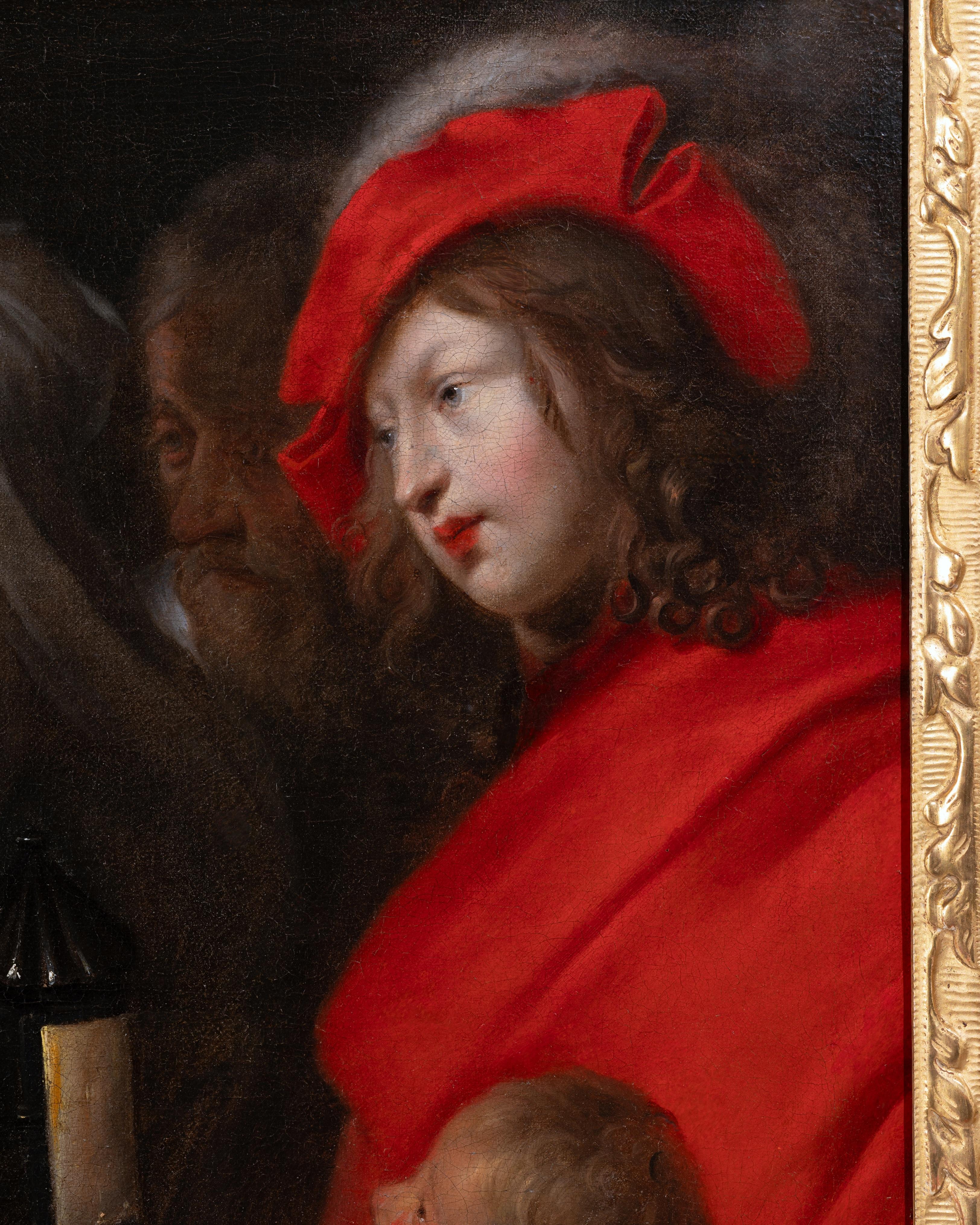 Diógenes buscando a un hombre, estudio de Pieter Van Mol, París, siglo XVII, París en venta 2