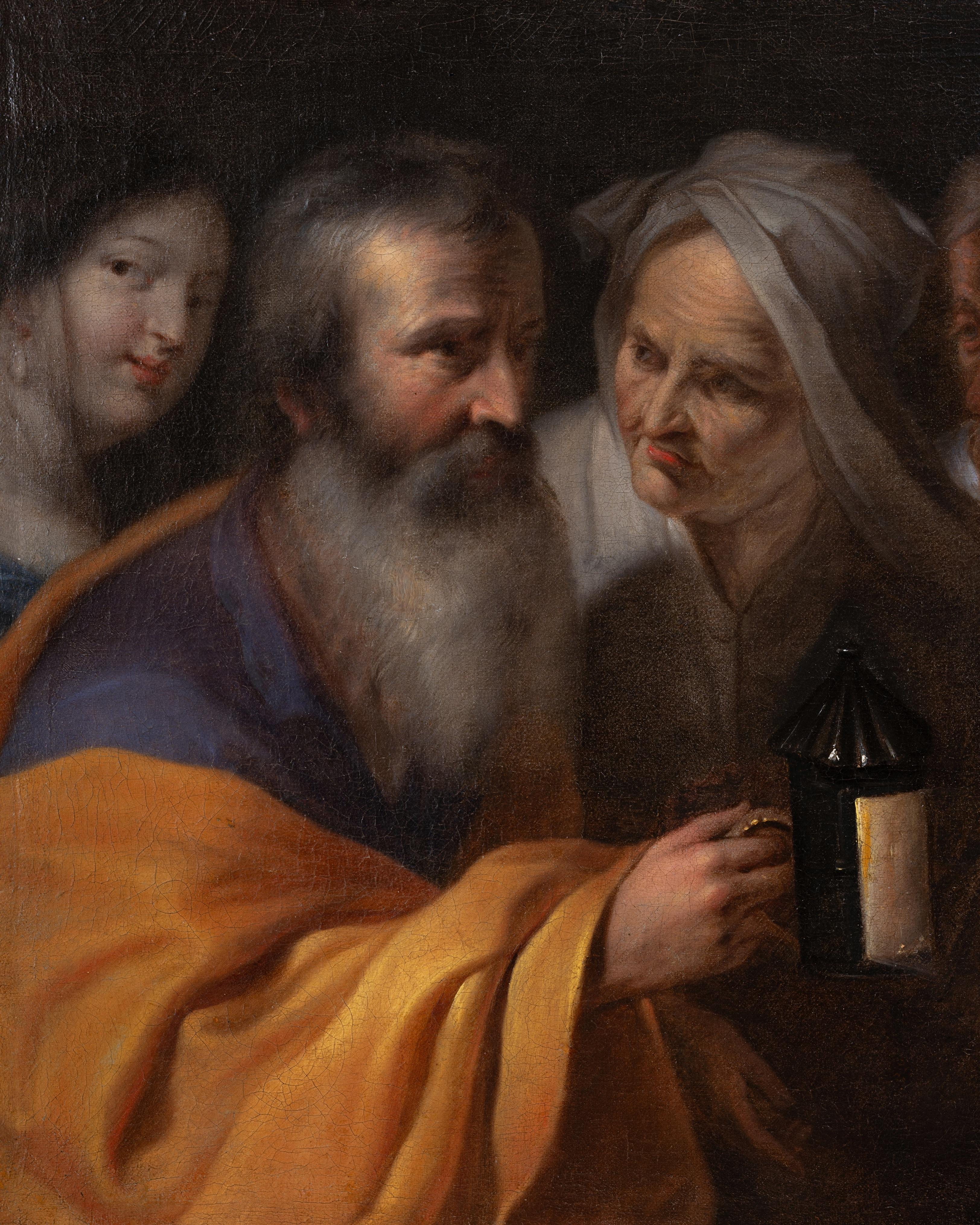 Diógenes buscando a un hombre, estudio de Pieter Van Mol, París, siglo XVII, París en venta 3