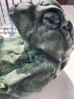 Scultura in bronzo Marinus Greene & Greene Animale d'Acqua