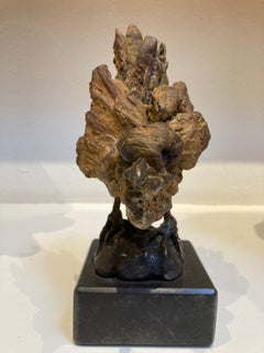 Musje I Sparrow Bronze Sculpture Unique Unicum Bird One of a Kind In Stock