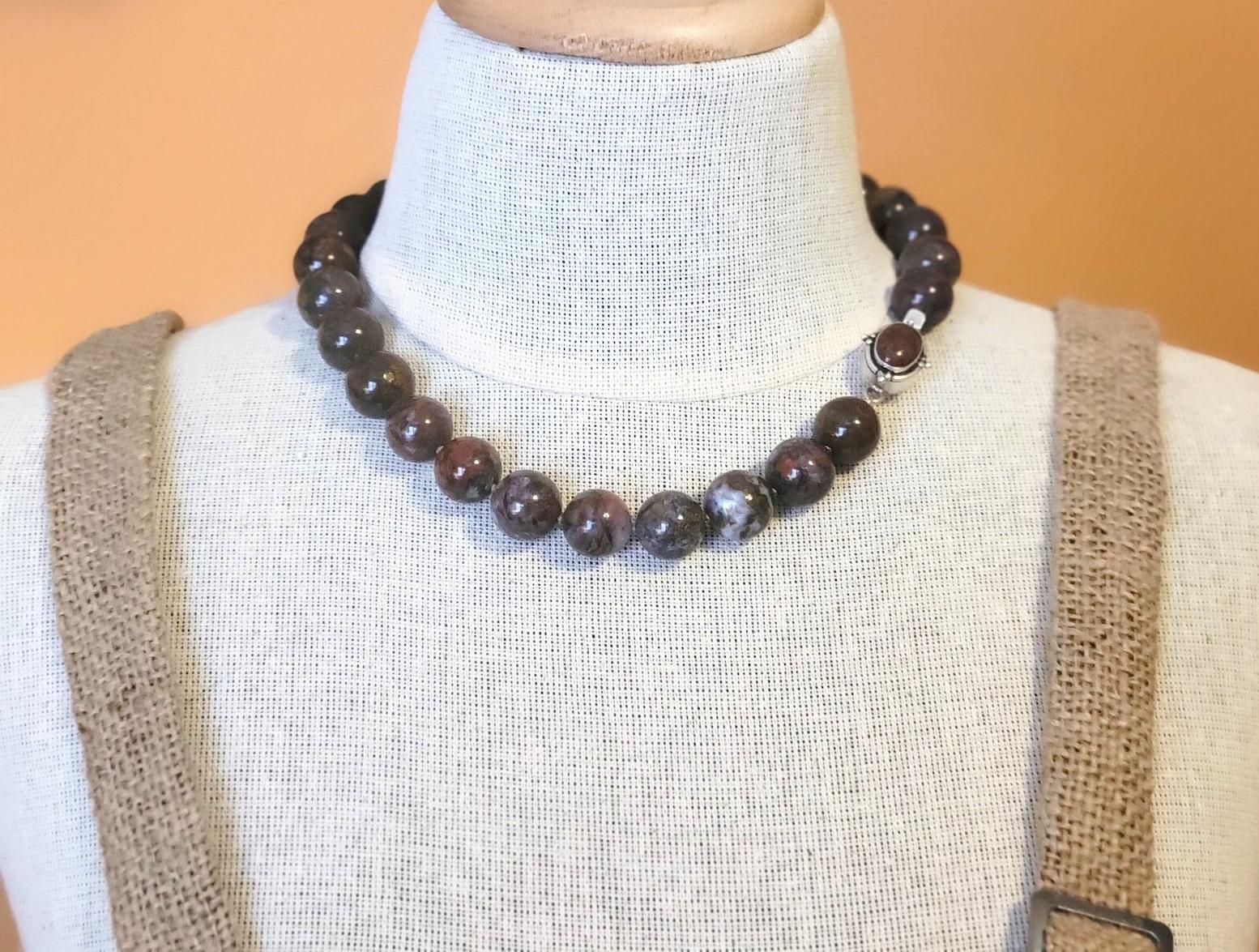 Collier noué Pietersite Neuf - En vente à Chesterland, OH