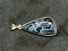 Pendentif Pietersite en argent sterling 925