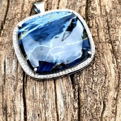 Pietersite rare sea view pendant , Pietersite  Pendant unique  rare