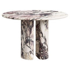 Pietra Dining Table by Just Adele in Viola Monet