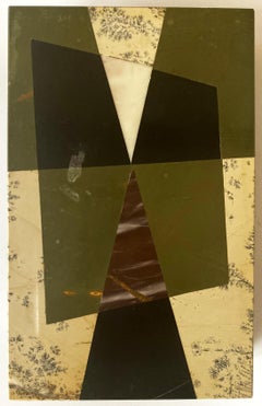 Pietra Dura Geometric Box in the Style of Richard Blow