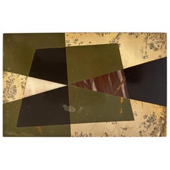 Geometrische Schachtel von Pietra Dura im Stil von Richard Blow