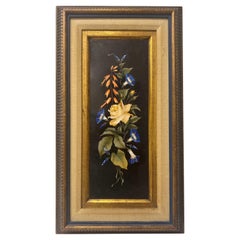 Pietra Dura Large Wall Plaque with Lapis Lazuli