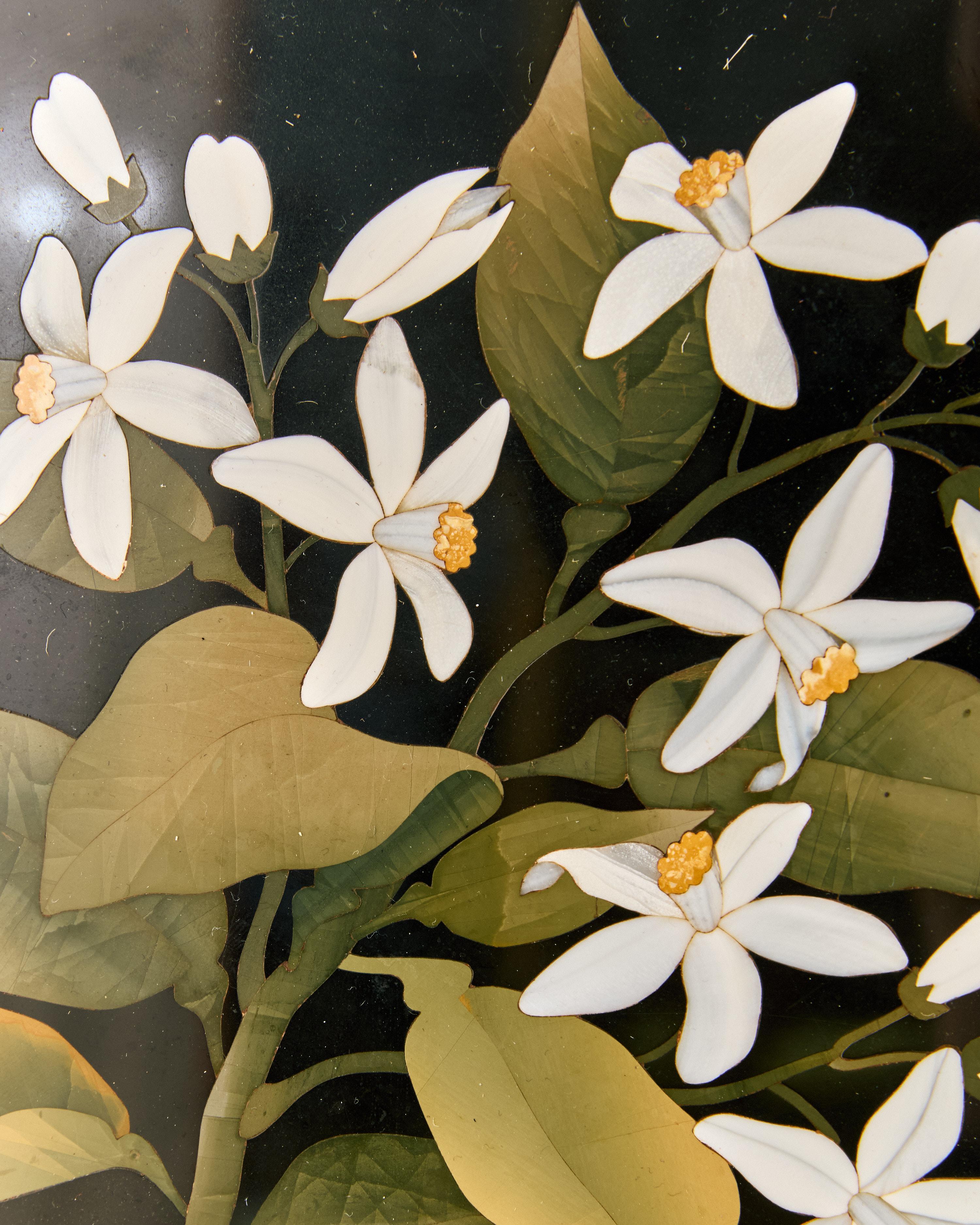 Relief en marbre Pietra Dura avec cadre personnalisé en vente 1