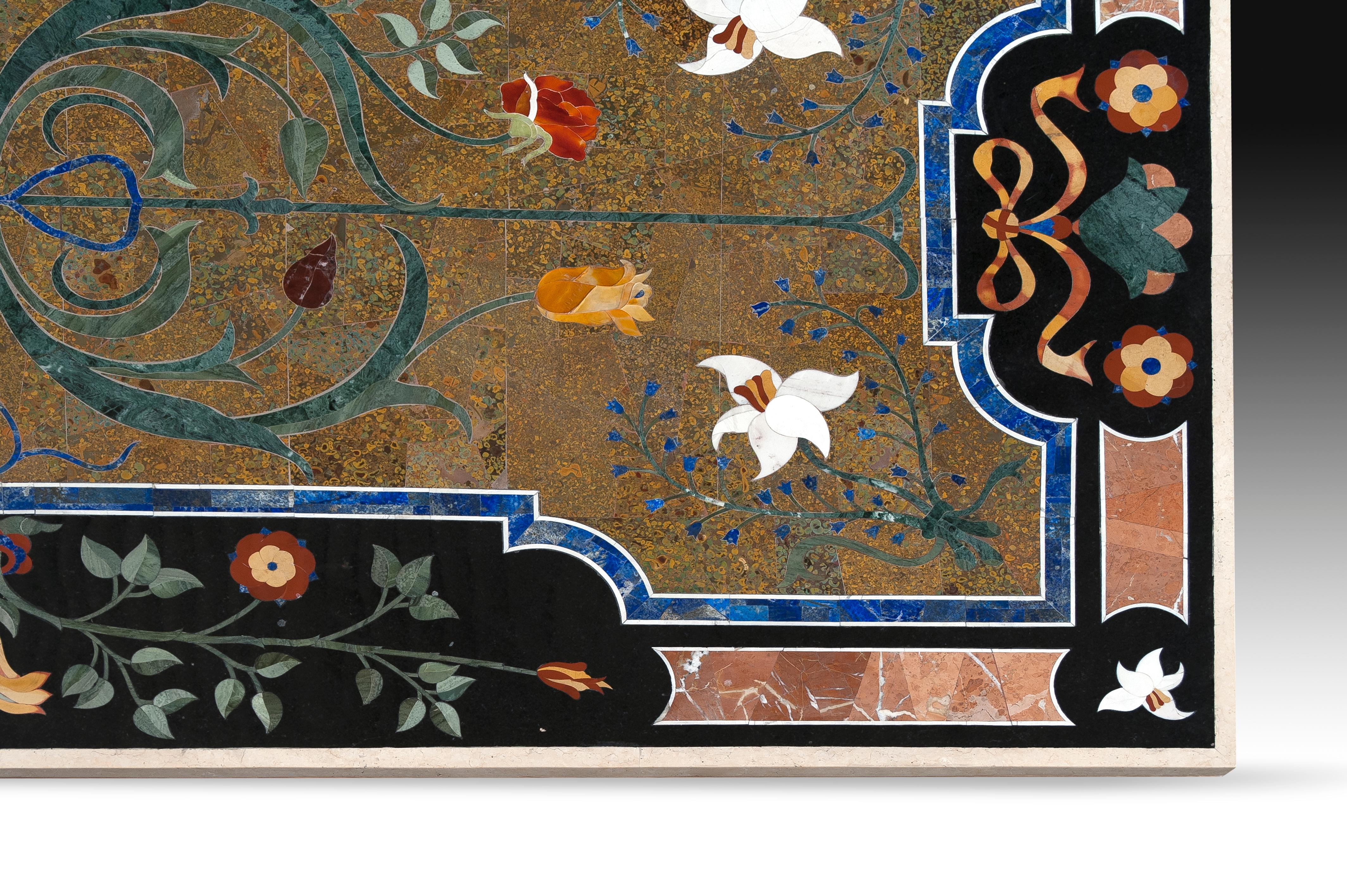 Other Pietra Dura or Hard Stones Tabletop For Sale