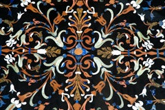 Pietra Dura Square Table Top, Inspired by Italian Models of the 16th Century