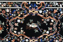 "Pietra Dura" Tabletop, Marble and Hardstones, circa Late 20th Century