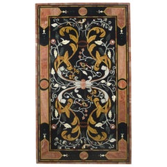 Pietra Dura Tabletop, Marble and Hardstones, circa Late 20th Century