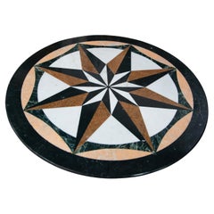 "Pietra Dura" Tabletop, Marble and Hardstones", circa Late 20th Century