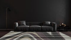 Pietra Hand-Tufted Taupe Rug by Giulio Brambilla