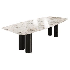 PIETRA Modern Dining Table with Natural Stone