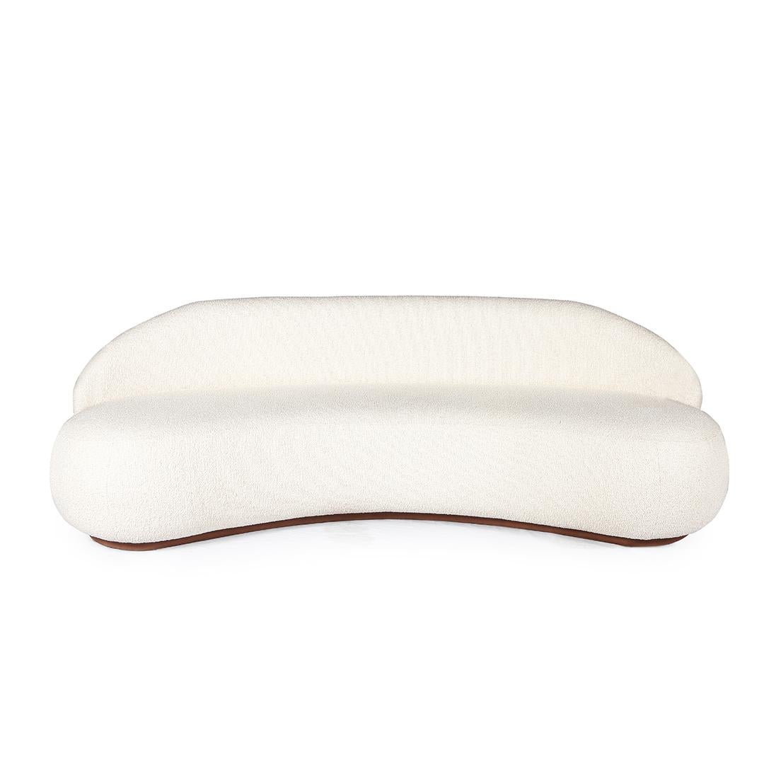 Gebogene Couch 