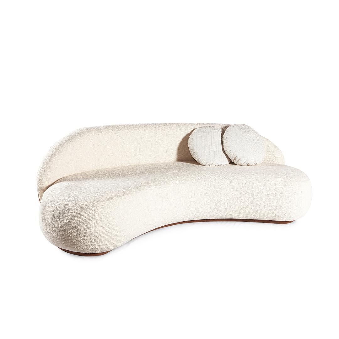 Gebogene Couch 