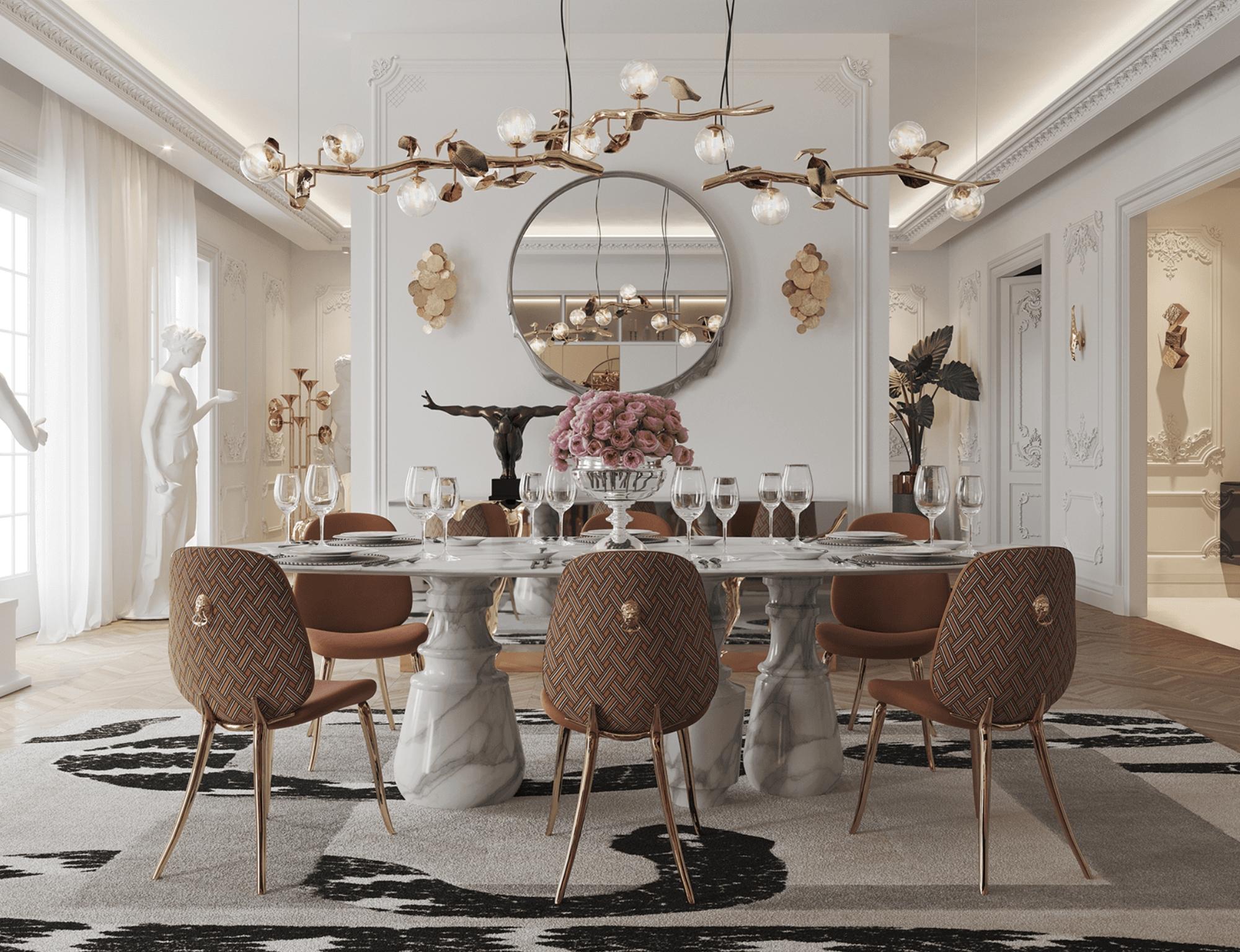 Pietra Oval Estremoz Dining Table - Hand-Crafted Turned Marble - Boca do Lobo In New Condition For Sale In Rio Tinto, PT