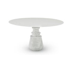Pietra Round Table in Estremoz Marble by Boca do Lobo