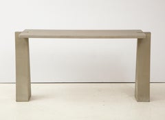 Pietra Serena Grey Sandstone "Incas" Console Table by Angelo Mangiarotti, 1970s