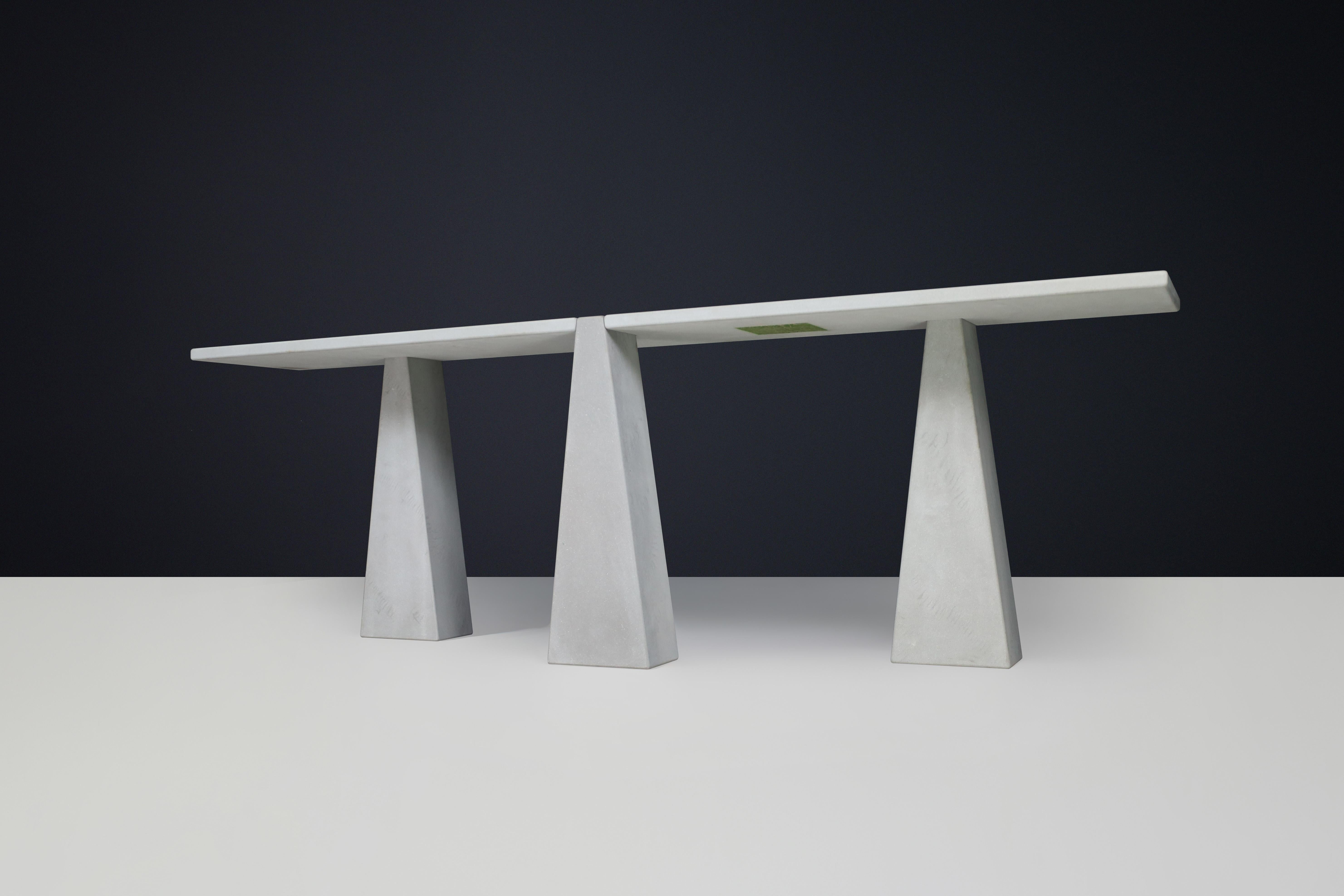 Pietra Serena' Inca  Console Angelo Mangiarotti pour Skipper, Italie, 1978 en vente 8