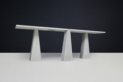 Pietra Serena' Inca'  Console by Angelo Mangiarotti for Skipper, Italy, 1978