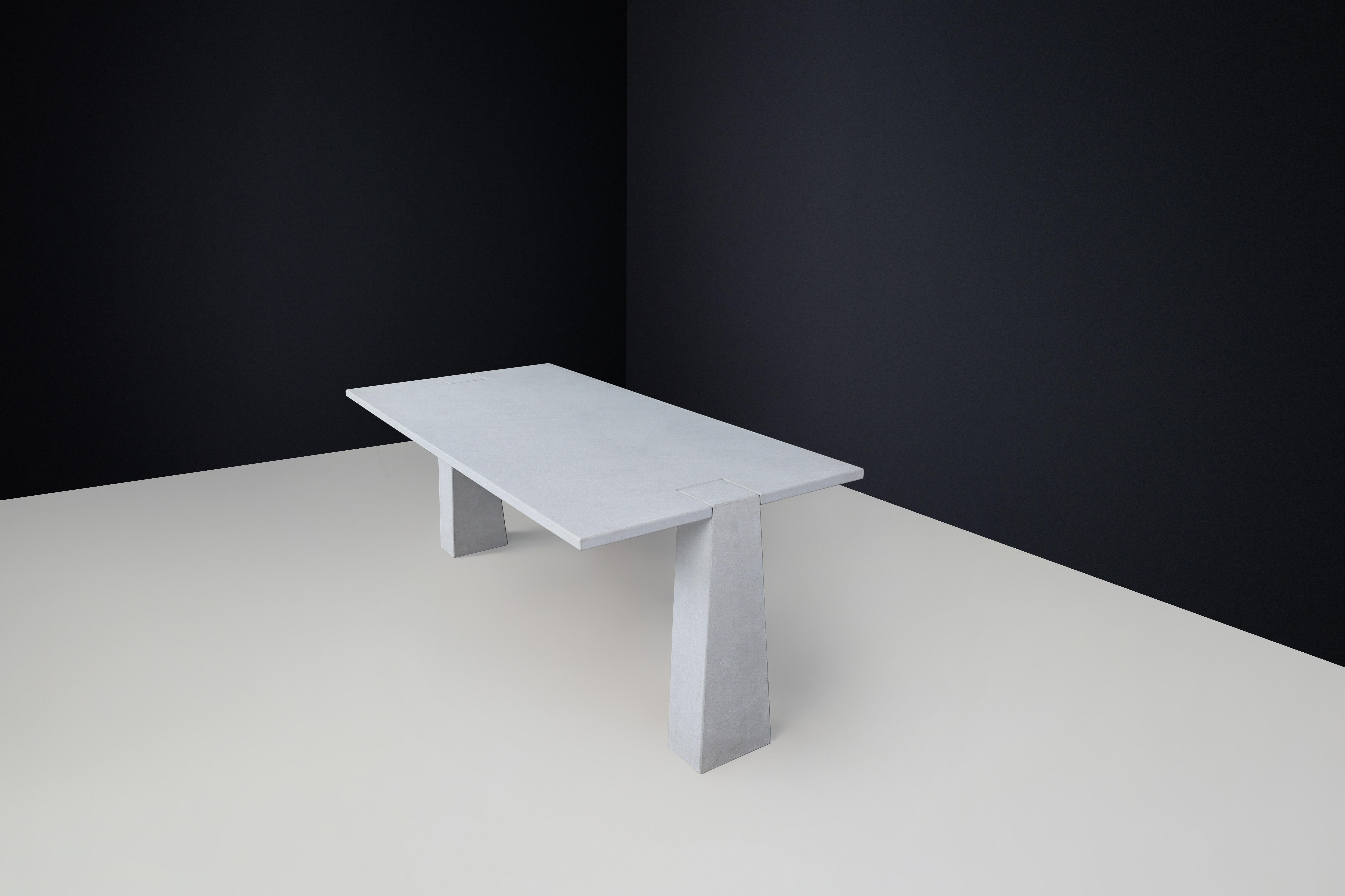 Pietra Serena' Inca  Escritorio o Comedor de Angelo Mangiarotti para Skipper 1978 en venta 6