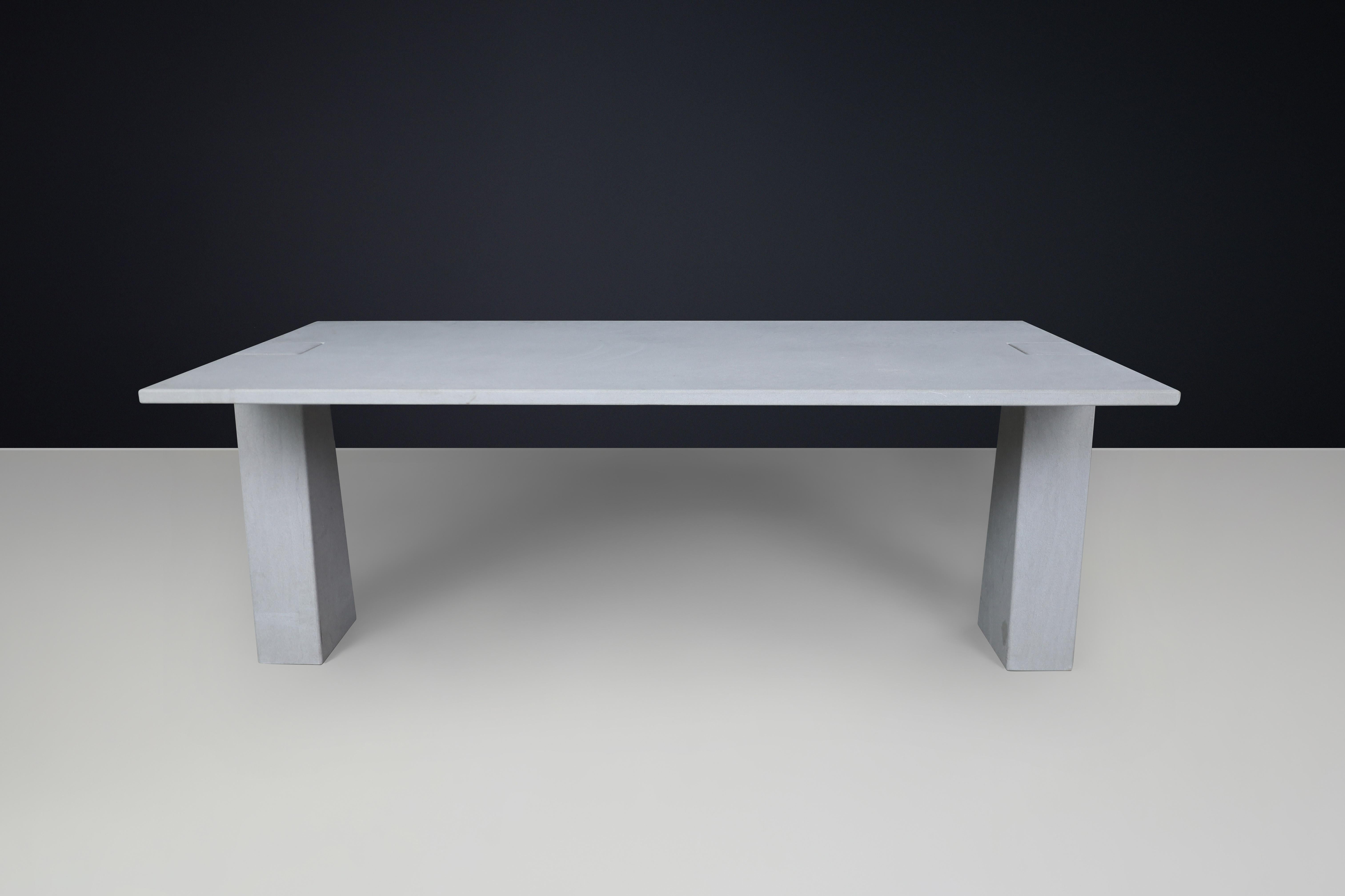 Pietra Serena' Inca  Escritorio o Comedor de Angelo Mangiarotti para Skipper 1978 en venta 3