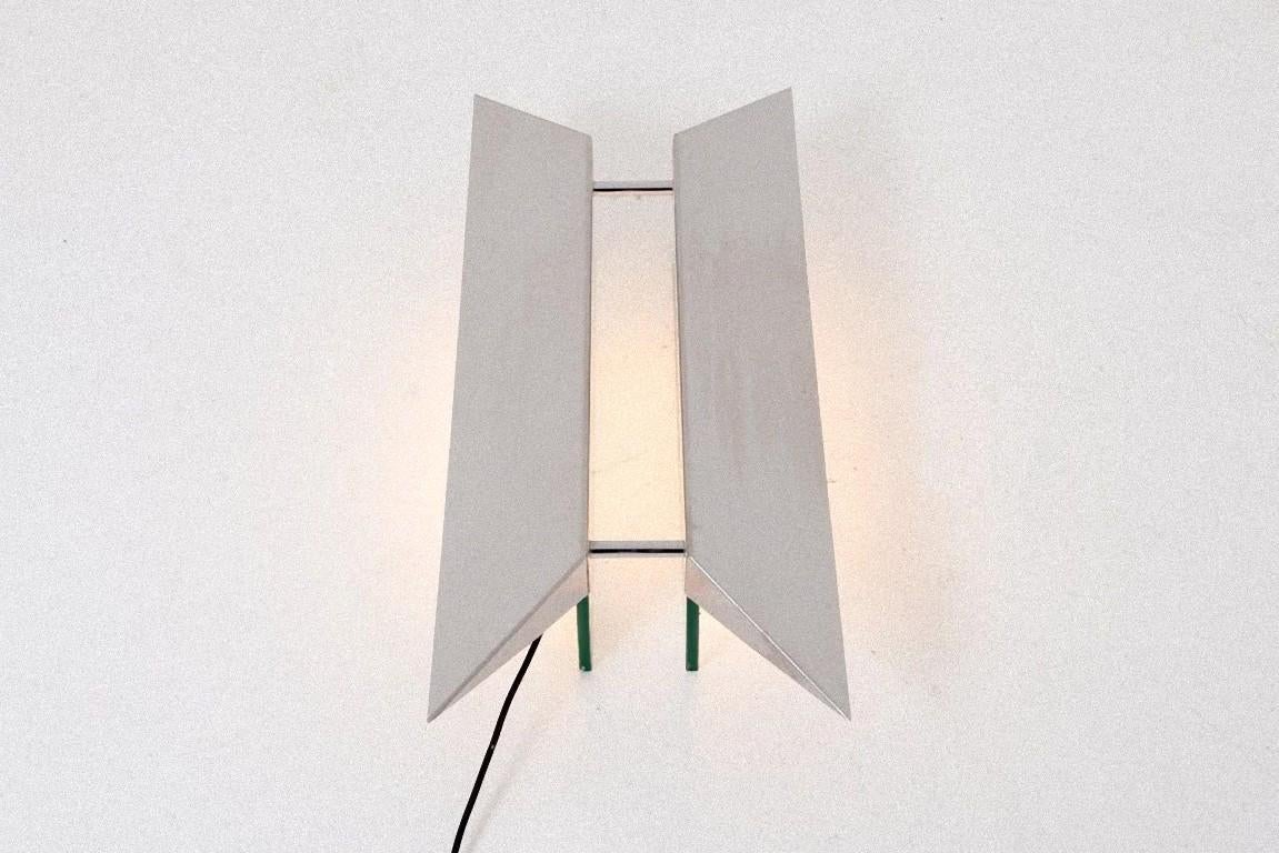 Chrome Pietra Table Lamp by Gae Aulenti for Fontana Arte, 1988