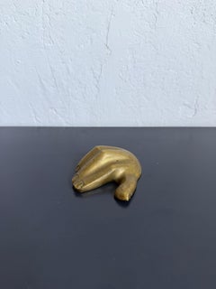 Pietrina Checcacci Brazilian Modern Bronze Hand Sculpture and Bottle Opener