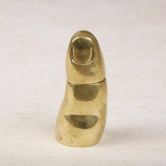 Pietrina Checcacci Cast Bronze Finger Corkscrew