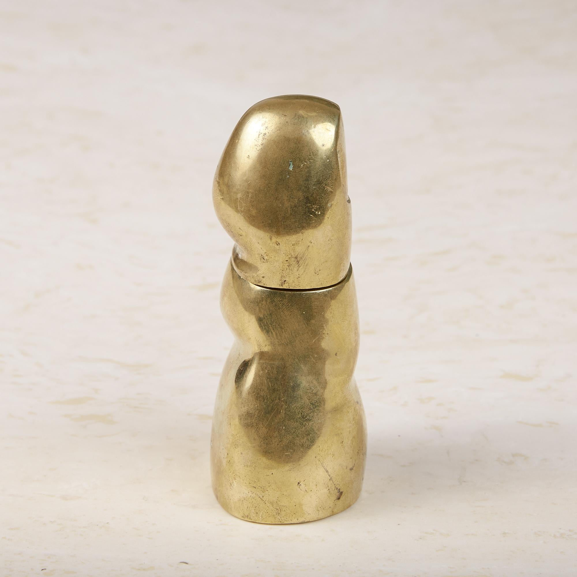 20th Century Pietrina Checcacci Cast Bronze Finger Corkscrew