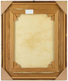 Portrait - Oil Painting by Pietro Alimonti - 1969