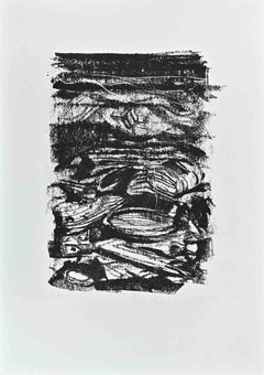 Komposition – Lithographie von Pietro Annigoni – 1973
