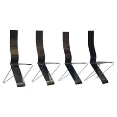 Pietro Arosio Set of 4 "Impronta" Chairs, Italy 1980s