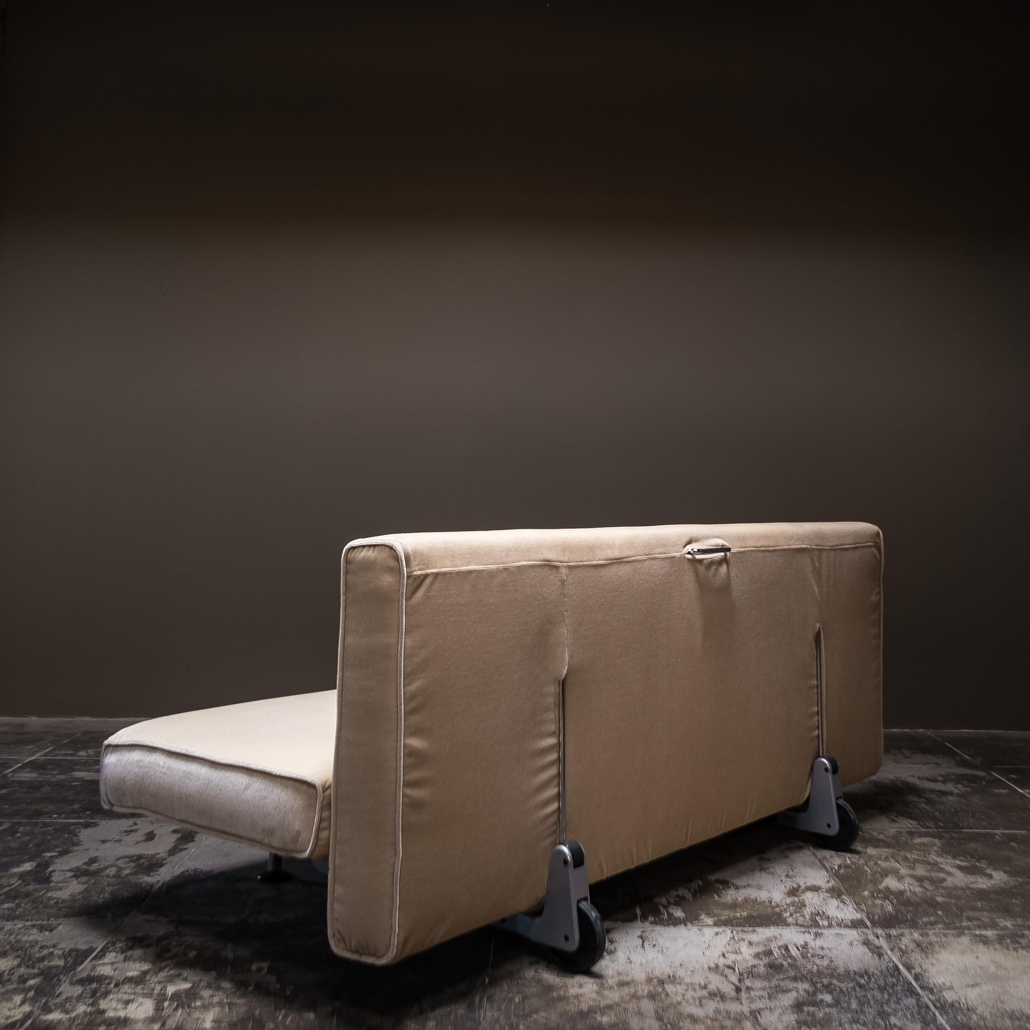 Sofá cama deslizante Pietro Arosio para Taccini Italiano en venta