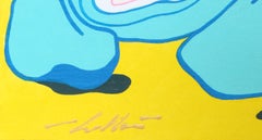 Il Tempo Corre (e Milano), Pop Art Surrealist Painting by Pietro Bulloni