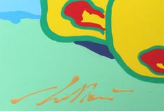 Liamo Alla Frutta, Pop- Surrealistisches Gemälde von Pietro Bulloni