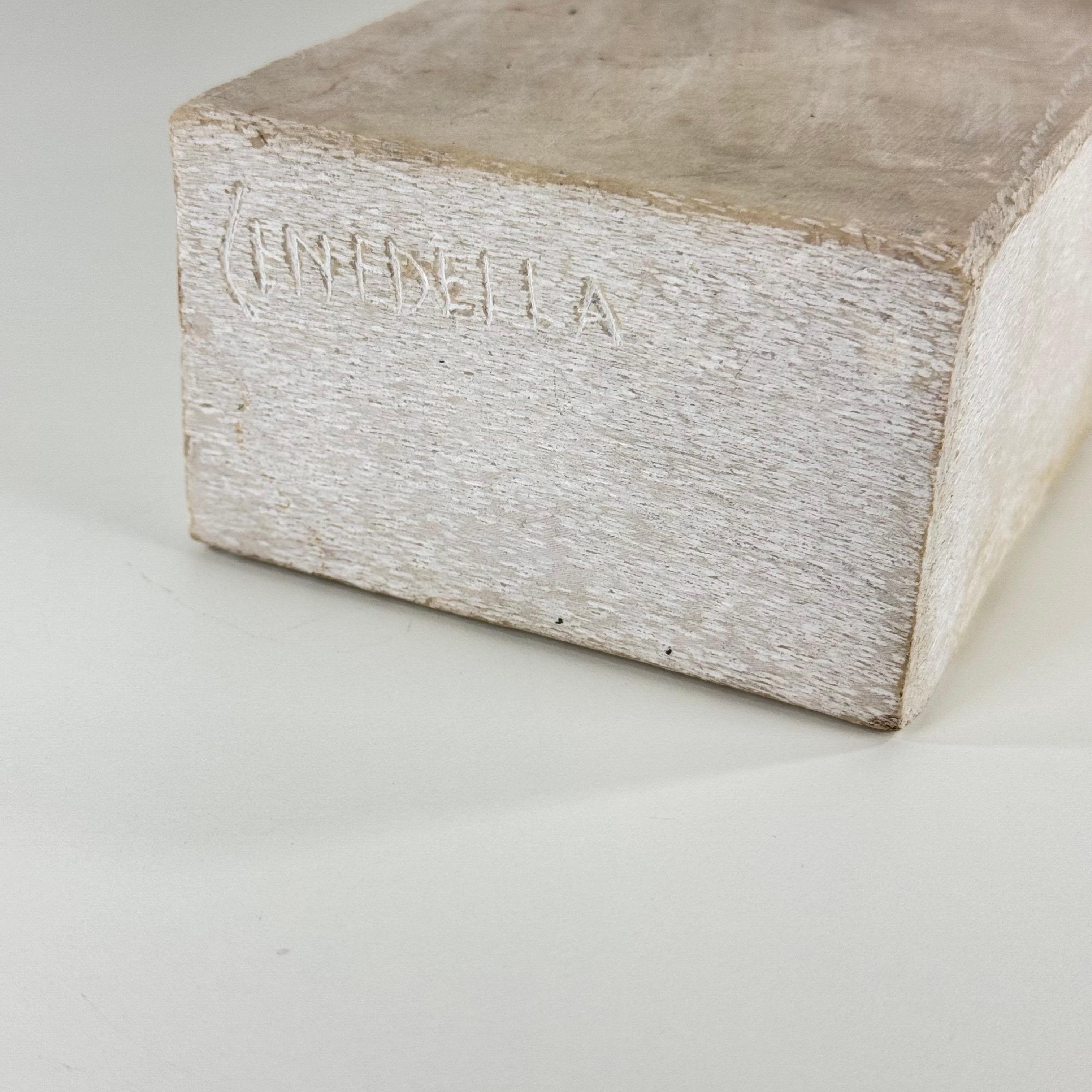 Pietro Cenedella, Biomorphe Skulptur aus Carrara-Marmor, Italien, 1970er Jahre im Angebot 9
